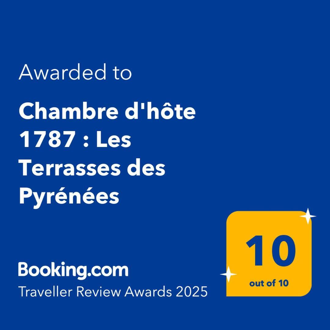 Chambre D'Hote 1787 : Les Terrasses Des Pyrenees Laloubere Zewnętrze zdjęcie